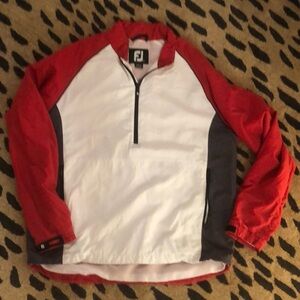 FootJoy Red and White Jacket